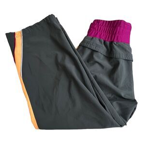 The North Face Womens Low Rise Pull On Drawstring Straight Leg Capri Pants Small
